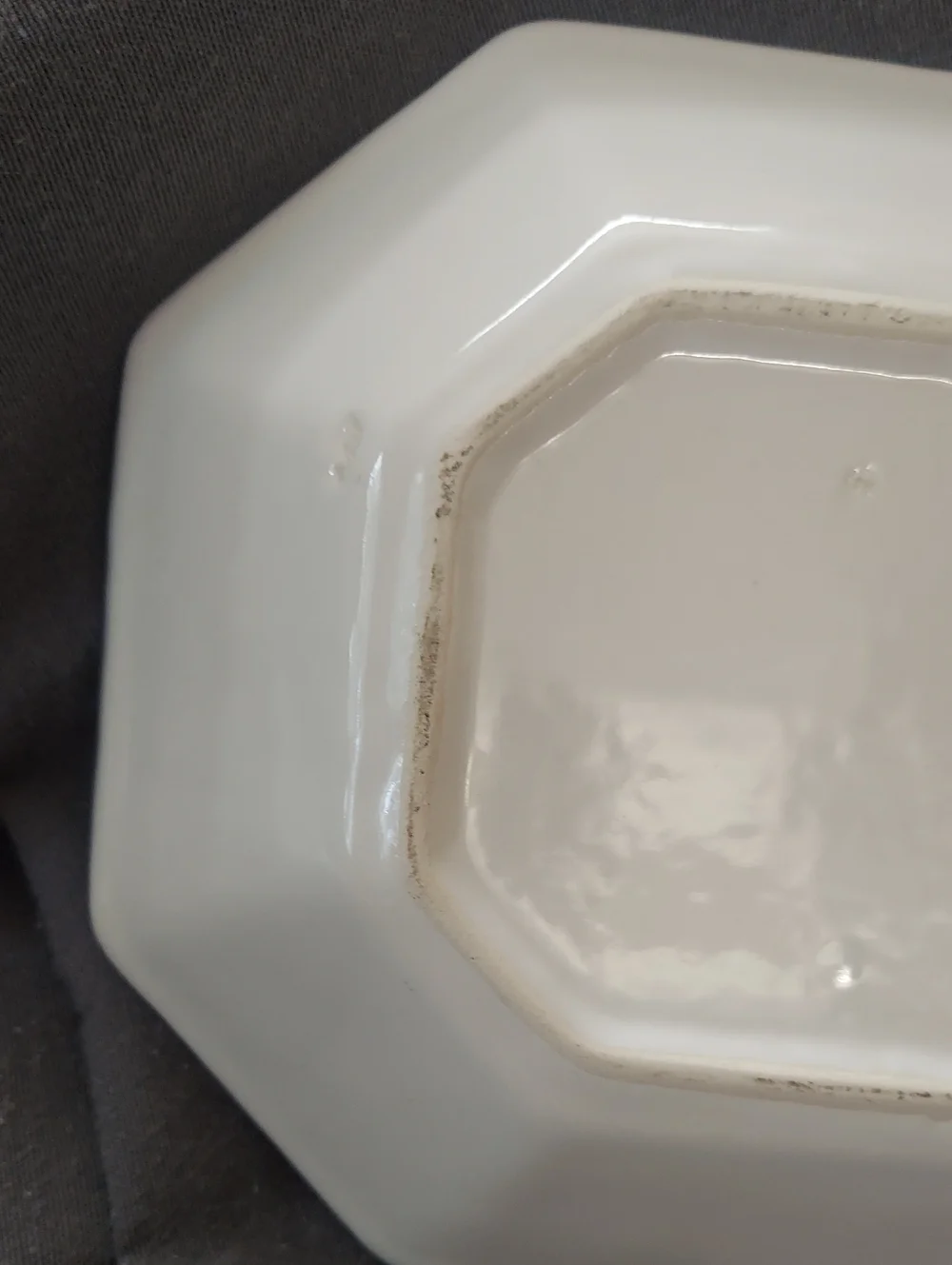 Pfaltzgraff white octagonal